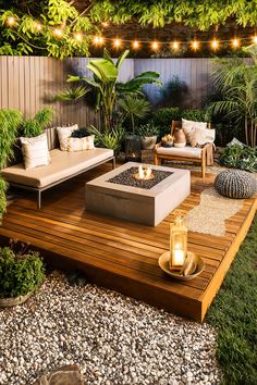 6 simple deck ideas for your yard using deck blocks Simple Deck Ideas, Tuffblock Deck, Build A Floating Deck, Deck Blocks, Simple Deck, Floating Deck, Modern Backyard Landscaping, Patio Garden Design