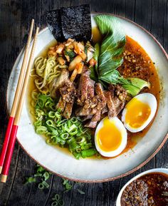 Best Duck Recipe, Duck Ramen, Ramen Soup, Roast Duck, Ramen Recipes, Duck Recipes, Noodle Recipes, A Bowl