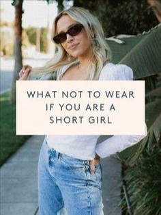 #fashion #fashionista #outfits #ShortWomenOutfits #DressingTipsForShortWomen #TrendyFashion #FashionTipsForShortWomen #outfitoftheday #outfitstyle #outfitideasforwomen #outfitidea #outfits4school #midiskirtoutfits #mididenimskirtoutfit #outfitsForShortWomen Baggy Jeans Short Women, Best Outfit For Short Women, Winter Outfit Ideas For Short Women, What To Wear If You Are Short, Outfit Ideas For Short Torso Women, Outfits For Shorter Women, Tops For Short Women, Short Fashion Style, Fall Outfit For Short Women