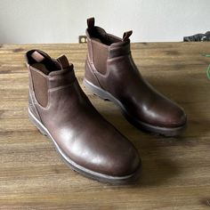 I’m Selling A Large Portion Of My Shoes That Have Been In My Closet For Awhile. I Wore These Two Times, They Just Don’t Fit My Feet Correctly, These Have Plenty Of Life Left And Fit Great/Are Super Comfortable. Please Reach Out With Any Questions. Ugg Chelsea Boots, Mens Uggs, My Shoes, Just Don, Ugg Shoes, Brown Color, Chelsea Boots, Chelsea, Men's Shoes