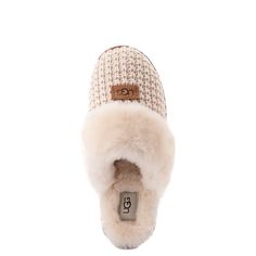 Womens UGG® Cozy Knit Slipper - Cream | Journeys Ugg Cozy Knit Slippers, Cute Converse Shoes, Cute Uggs, Light Grey Leggings, Cute Converse, Womens Ugg, Preppy Gifts, Shoe Wishlist, Uggs Outfit