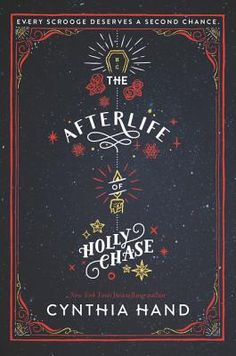 the book cover for the nethrie and holly chase by cynthia hand