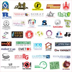 many different logos are shown together in this image, and there is no image to describe