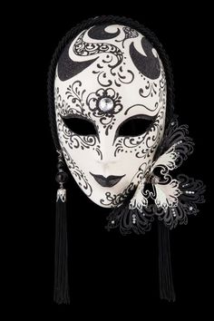 Candia Candia authentic venetian mask in papier mache with metal decoration. Handcrafted according to the original Venice carnival tradition. Manufactured in Venice by the famous venetian masters. Each item is provided with certificate of authenticity. Mask Dimensions Height: 30cm Width: 35cm Harlequin Mask, Masquerade Mask Diy, Aztec Mask, Paper Mache Mask, Venice Mask, Venetian Masquerade Masks, Venetian Carnival Masks, Ceramic Mask, Mask Drawing