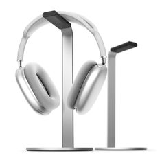 Abstaining from unnecessary functions and flashy colors, H stand is a tasteful addition to your desk or workspace and it's perfect for your AirPods Max . The design incorporates a modern, sleek look. Silicone pads prevent scratches and gives a stable base for your headphones to rest upon. Silicone protective padding, for the headphone holder, is large enough to accommodate all sizes. The stand's height is measured at 10.5 inches, providing more space than other stands available on the market; al Airpods Max Desk Setup, Airpod Max Stand, 3d Printed Headphone Holder, Wooden Headphone Stand, Gaming Headphones Stand, Industrial Design Headphones, Headphone Holder, Airpods Max, Simple Packaging