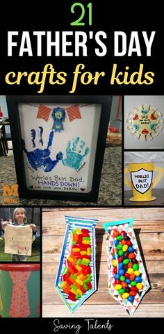 father's day crafts for kids that are easy to make and great for the whole family