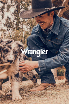 Wrangler Jeans Jb Mauney, Men's Denim Jackets, Long Live Cowboys, Cowboy Pictures, Western Apparel, Etsy Promotion, Iron Age, Coffee Company, Fashion 2024