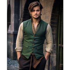 Fitted Green Vest Outerwear, Fitted Winter Vest For Costume Party, Fitted Vest For Winter Costume Party, Fitted Vest For Costume Party In Winter, Fall Party Outerwear Vest, Fitted Green Vest For Fall, Fall Outfits Men Autumn, Oxfords Women, Retro Vest