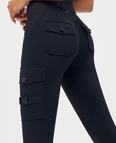 High Stretch Gym Pants With Pockets, High Stretch Functional Pants With Pockets, Sporty High Stretch Pants With Pockets, Functional High Stretch Pants With Pockets, Casual Leggings With Pockets For Outdoor Activities, Black Leggings With Pockets For Work, Stretch Cargo Pants For Workout, Functional Cargo Pants For Workout With Side Pockets, Functional Cargo Pants With Side Pockets For Workout