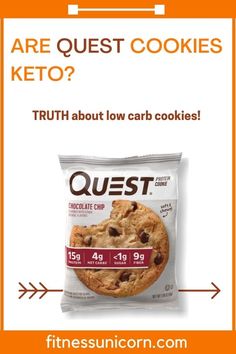 Are quest cookies keto? Protein Cookies Chocolate, Quest Nutrition, Low Carb Cookies, Truth Be Told, Protein Cookies, Keto Cookies, Net Carbs, Chocolate Chip Cookie, Keto Snacks