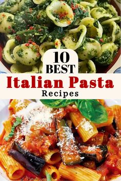 A collage image showcasing a mix of pasta dishes under the title "10 Best Italian Pasta Recipes." Discover the best pasta dinner recipes in this vibrant display. Italian Sauce Recipes Authentic, Real Italian Recipes, Italian Dishes Authentic, Authentic Italian Pasta Recipes, Pasta Dishes Recipes, Best Italian Pasta Recipes, Italian Dishes Recipes, Best Italian Pasta, Chef Breakfast