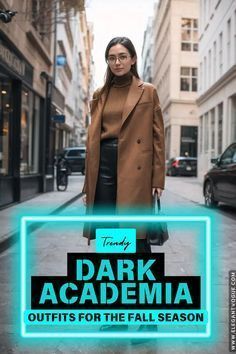 Dark Academia Fall Outfits, Academia Looks, Dark Academia Autumn, Intellectual Style, Dark Academia Look, Dark Academia Outfits, Academia Outfits, Perfect Dark, Trendy Fall Outfits