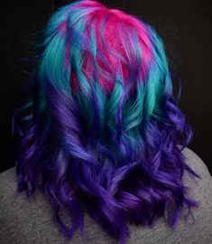 Pink Purple Hair, Pulp Riot Hair, Pulp Riot, Black Backdrop, Fun Hair, Image Description, Dark Matter, Grow Out