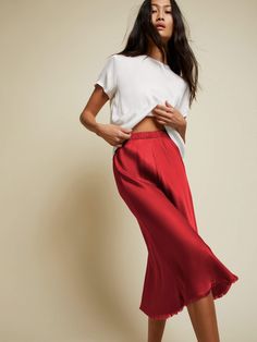 NATION LTD Mabel Bias Cut Midi Skirt Bias Skirt, Alpaca Scarf, Bias Cut Skirt, All The Right Places, Midi Length Skirts, Sweater Sale, Skirts For Sale, Midi Length, Dresses For Sale