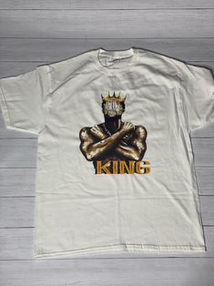 Black king T-shirt Black King Shirt, King Tshirt, Black King, Las Vegas, Gender Neutral, Graphic Tees, Adult Outfits, United States, Bathing Beauties