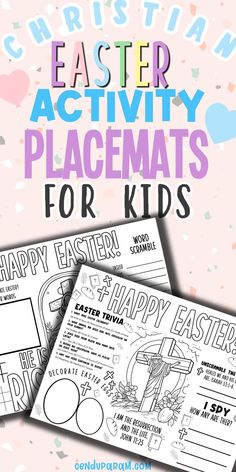 printable Christian Easter worksheets and activity pages Easter Traditions For Kids, Christian Easter Printables, Diy Easter Baskets For Kids, Easter Crafts For Kids Diy, Easter Worksheets For Kids, Easter Activity Pages, Easter Activity Sheets, Preschool Easter Activities, School Easter Party