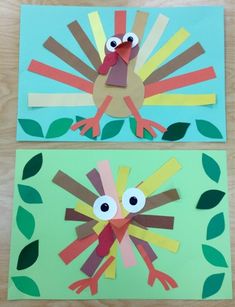 Prek Thanksgiving Centerpiece, Thanks Giving Art For Preschoolers, Turkey Art Projects For Kindergarten, Thanksgiving Art Grade 1, Simple Preschool Thanksgiving Crafts, Thanksgiving Prek Art, Thanksgiving Art Prek, Preschool November Art, Turkey Projects For Preschool