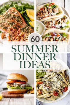 the top 50 summer dinner ideas