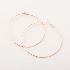 Large Silver Hoops - Nashelle Silver Hoops, Hoop Earrings, Silver