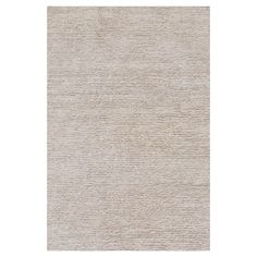 a white rug with some lines on it