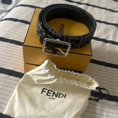 It Didn’t Fit The Way It Was Supposed Too And Never Worn Fendi Accessories, Fendi Belt, Limited Time, The Way, Fendi, Color Blue, Mens Accessories, Blue, Color