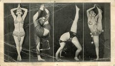 Beautiful vintage images! Burlesque Vintage, Vintage Burlesque, Vintage Dance, Yoga Photos, Vintage Circus, Belly Dancers, Vintage Photographs, Vintage Beauty