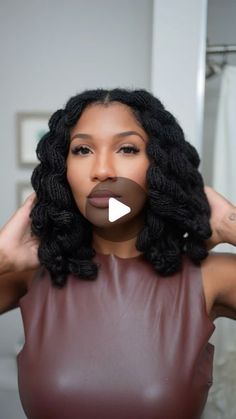 Flexi Rods On Sisterlocks, How To Curl Sisterlocks, Sister Locks Hairstyles, Flexi Rod Curls, Tighter Curls, Corkscrew Curls, Lock Styles, Curls Without Heat