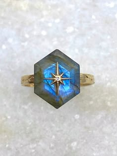 Star Rings, Tourmalated Quartz, Birthstone Gems, Magical Jewelry, Alternative Engagement Rings, Organic Design, Star Ring, Fantasy Jewelry, Dream Jewelry