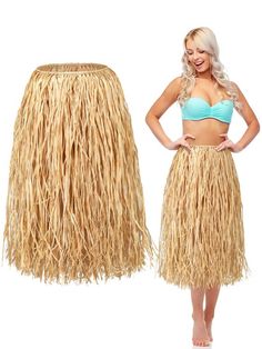 PRICES MAY VARY. Grass Skirt Set: we will provide you with a total of 1 piece natural raffia skirts, which are long enough in size, sufficient in quantity and classic in appearance to easily meet your party wear needs, and are suitable for adults to wear and bring more fun to your party Suitable Size: our hula skirts for adults are approx. 24 inches/ 60 cm in length and about 36 inches/ 91 cm in waistline, with a tie design, suitable for people of different sizes, and convenient for you to put o Luau Costume, Hawaiian Grass Skirt, Hawaiian Costume, Hawaiian Skirt, Hula Skirt, Grass Skirt, Outdoor Club, Lounge Ideas, Hawaiian Party