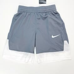 Nike Boys Shorts Mesh Dri-Fit Standard Fit Sports Gray Basketball Shorts Size S. These shorts are in brand new condition with tags. Please see photos for details and measurements and contact me with any other questions prior to purchase. All of my items are stored in a smoke free environment. Nike Sportswear Shorts For Sports Events, Nike Gray Athletic Shorts For Athleisure, Gray Cotton Athletic Shorts For Gym, Sporty Gray Shorts For Sports, Nike Gray Athletic Shorts For Sports, Nike Gray Athleisure Athletic Shorts, Gray Sportswear Shorts For Sports, Gray Sportswear Athletic Shorts, Nike Shorts With Elastic Waistband For Sports Season