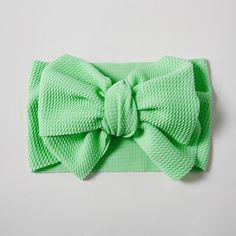 Cloth Headband, Headband Outfit, Bow Design, Made In China, Baby Toddler, Mint, China, White, Clothes