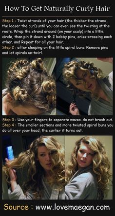 Curly Hair Tutorial, Naturally Curly Hair, Beauty Tutorials, Bad Hair Day, Bad Hair, Great Hair, Hair Dos, Curly Hair Styles Naturally, Hair Day