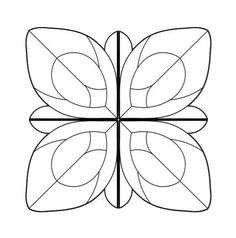 a cross made out of leaves in the shape of a flower on a white background