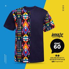 African Print Tshirts, African Menswear, Tailoring Training, Advert Design, Fabric Paint Shirt, Paint Shirt, African Print Shirt, Jean Fashion, African Shirts For Men