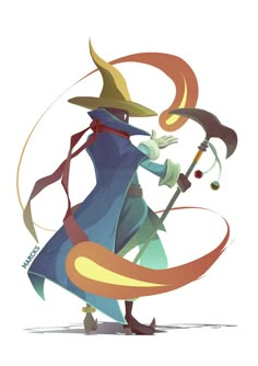 an image of a wizard holding a staff