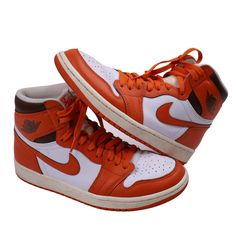 Nike Jordan 1 High "Star Fish" Sneakers. In Excellent Overall Condition, No Notable Imperfections. Condition: 9/10 Color: Orange Size: Wmns 10 Jakofallvintage.Com Pre-Owned, May Show Signs As Such All Sales Are Final 10963 Nike Jordan 1 High, Shoes Nike Jordan, Nike Jordan 1, Nike High, Star Fish, High Shoes, Jordan 1 High, Nike Jordan, Jordan 1