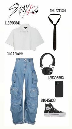 Shein Codes, Stray Kids Fashion, Stray Kids Outfits, Shein Outfits, Tomboy Outfits, Easy Trendy Outfits, Simple Trendy Outfits, Kpop Fashion Outfits, Really Cute Outfits