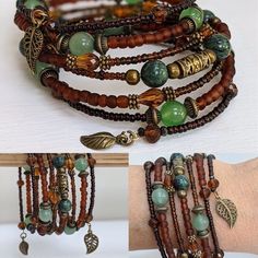 Memory Bracelets Ideas, Diy Boho Bracelets, Memory Wire Bracelets Ideas, Bohemian Bracelets Diy, Hippie Jewelry Bracelets, Bohemian Jewelry Diy, Memory Wire Bracelets Diy, Boho Bracelets Diy, Memory Wire Jewelry