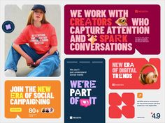 an ad for the new era of social campaign, we work with creators, capture attention and spark conversations