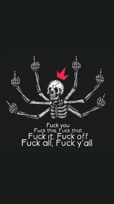 a skeleton with a red crown on it's head and hands in the air