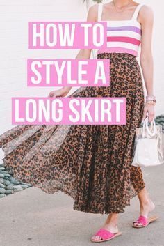 How To Wear Skirts In Summer, Tops To Wear With Maxi Skirts, What To Wear With Maxi Skirt, How To Style A Long Skirt Casual, How To Wear Midi Skirt, How To Wear A Long Skirt, How To Wear A Maxi Skirt, How To Wear Long Skirts, What To Wear With Long Skirts