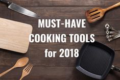 the words must have cooking tools for 2018