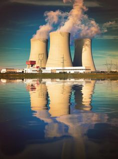 Nuclear Engineering, Coal Plant, Nuclear Power Station, Nuclear Plant, Environmental Engineering, Travel Poster Design, Nuclear Energy, Mother Earth News, Water Pollution