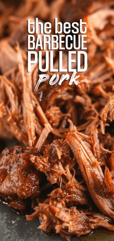 the best barbecue pulled pork ever