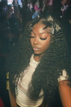 Bday Hair, Bow Hairstyle, Frontal Hairstyles