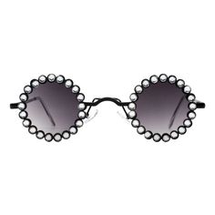 Round Rhinestone Sunglasses Women's Small Metal Frame Vintage Style UV400 Introducing PASTL Rhia Sunglasses: for the playful maximalist with a love for vintage style. These women's round sunglasses feature a small metal frame adorned with rhinestones for a touch of bling bling. With a gradient lens and a romantic vibe, these shades are the perfect addition to any quirky outfit! Measurements: 5 1/16" (129 mm) Width x 1 3/4" (45 mm) Height Lens width: 35 mm Lens height: 35 mm Bridge: 26 mm Arm: 13 Rhinestone Sunglasses, Round Sunglasses Women, Gold Sunglasses, A Romantic, Bling Bling, A Love, Round Sunglasses, Metal Frame, Sunglasses Accessories