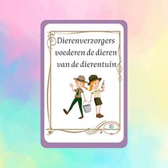 two people walking in front of a colorful background with the caption'derwenzerzogers woden de dieren van de direentum '