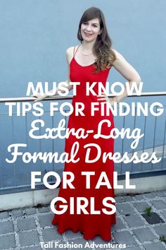 On the hunt for an extra-long formal dress? Check out these tried and true tips, including suggestions on exactly where to shop Poofy Skirt, Long Formal Dresses, Average Girl, Long Formal Gowns, Party Frocks, Clothing For Tall Women, Tall Fashion, Long Red Dress, French Connection Dress