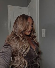 Weave Shop, 100 Human Hair Wigs, Highlights Brown Hair, Dope Hairstyles, Wigs Human Hair, Front Lace Wigs Human Hair, November 1