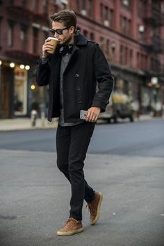 Stylings of a Gentleman presents Clothing Style | Casual Wear For Men | Mens Fashion Trendy Fall Fashion, Fall Fashion Coats, Chelsea Handler, Mens Fall, 가을 패션